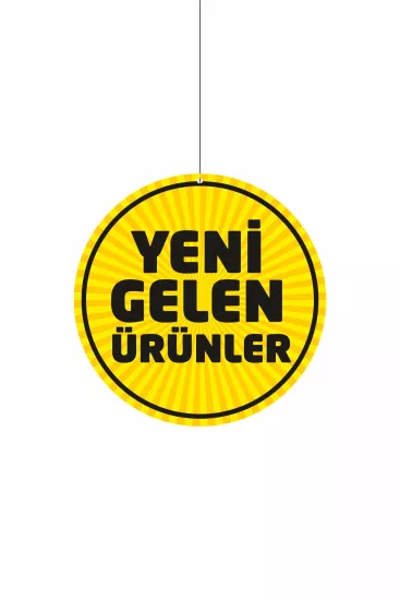 Yeni Gelen Ürünler Mağaza Dönkartı Modelleri ve Fiyatları | Zajabaskı