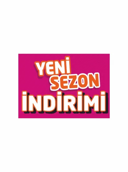 Yeni Sezon İndirimi Afişi Modelleri ve Fiyatları | Vinil Branda Baskı Zajabaski