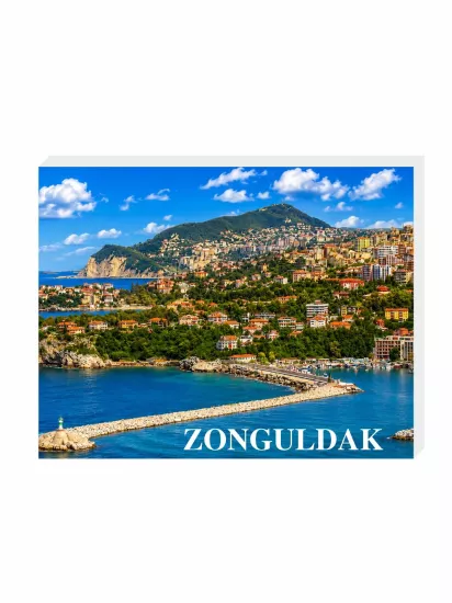 Zonguldak Magnet Buzdolabı Süsü | Dekoratif Şehir Magneti | ZajaBaskı