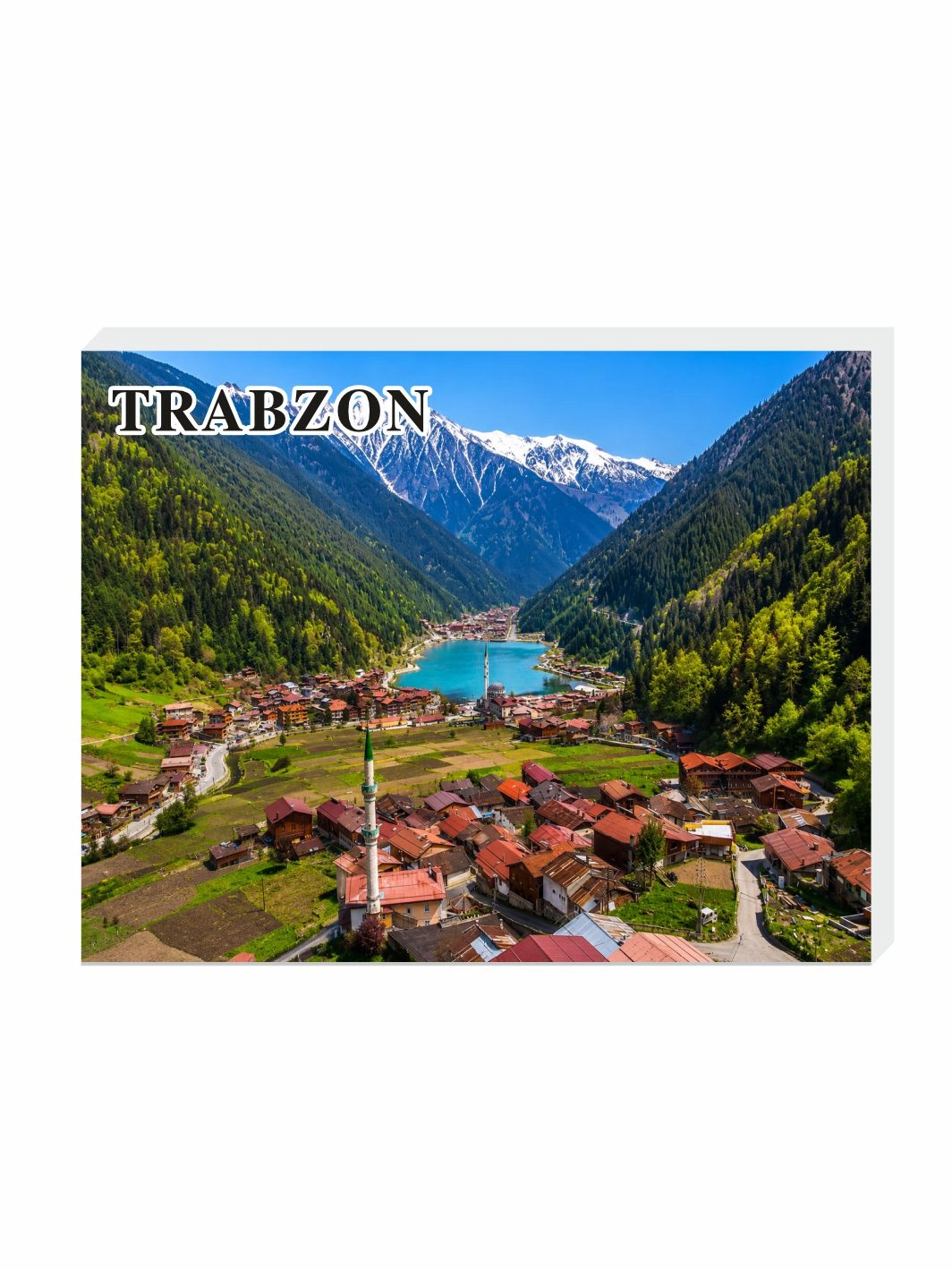 Trabzon Buzdolabı Süsü Magnet | Şehre Özel Hediyelik Magnet Modelleri