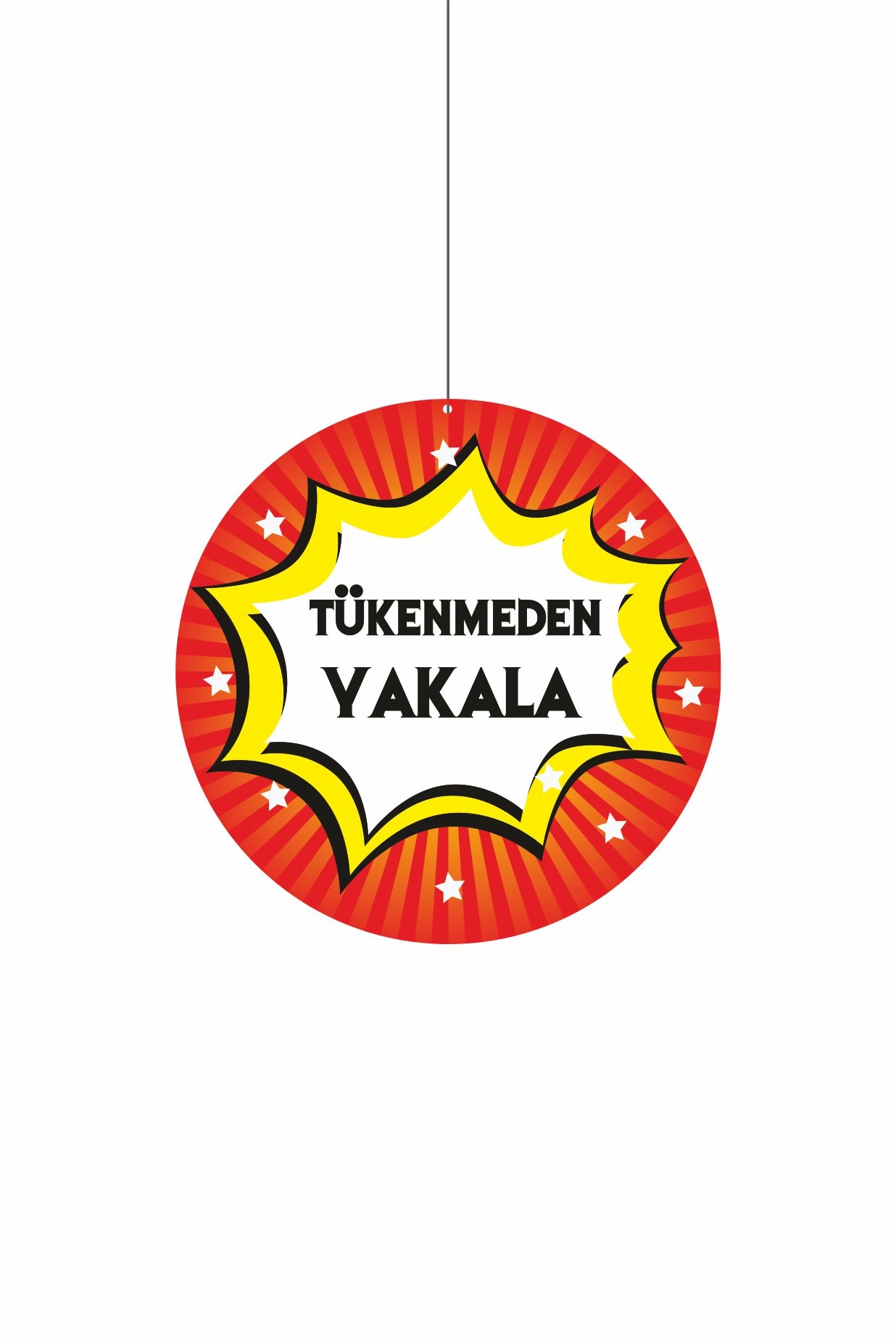 Tükenmeden Yakala Mağaza Dönkartı Çift Yön Baskı