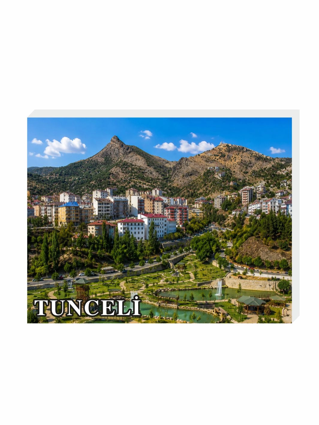Tunceli Buzdolabı Süsü Magnet | Şehre Özel Hediyelik Magnet Modelleri