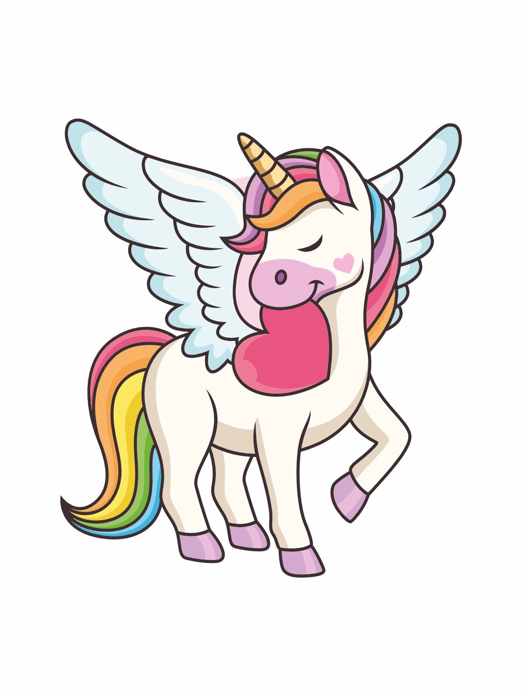 Unicorn Konsept Doğum Günü Maket Pano