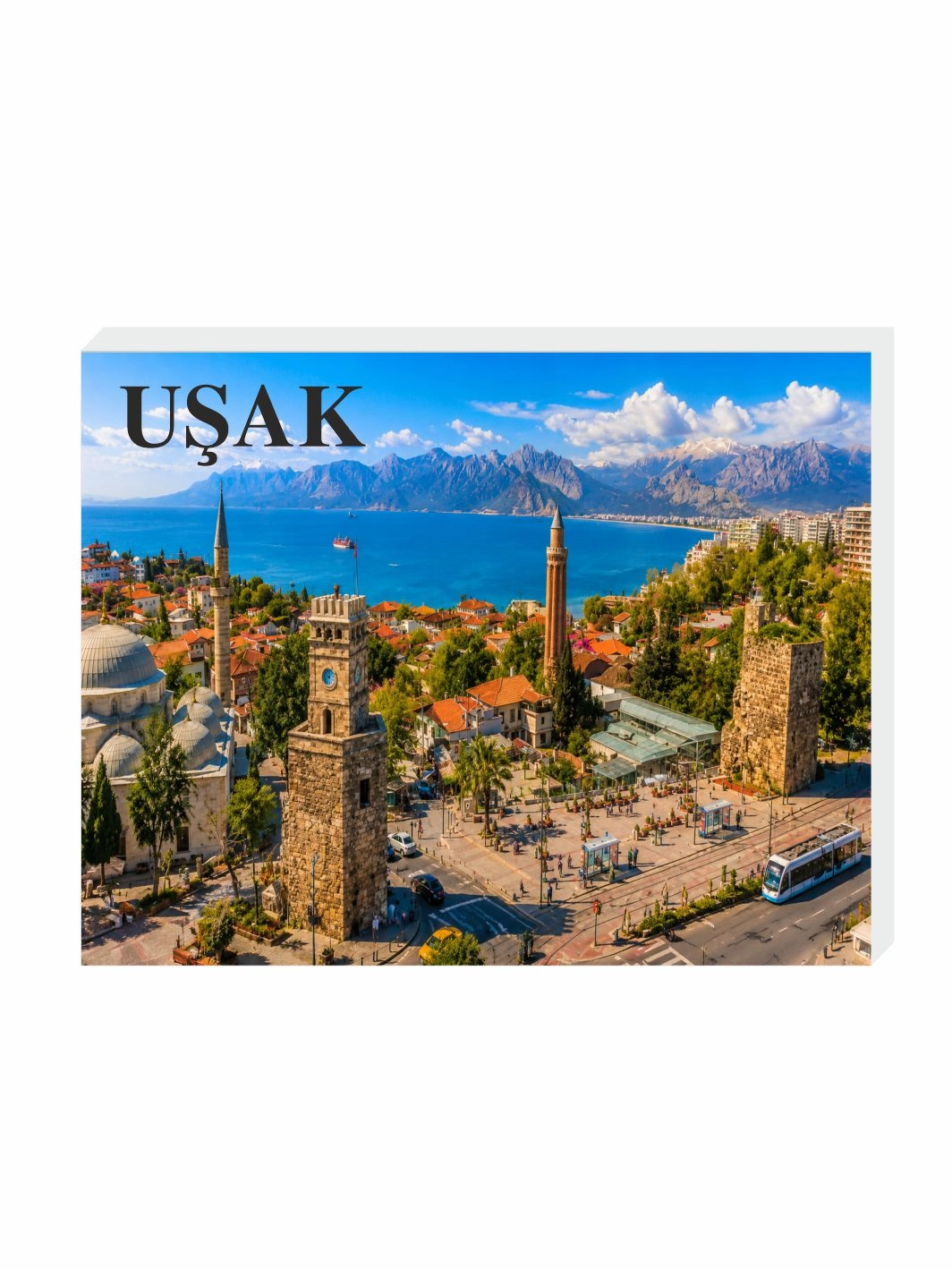 Uşak Magnet Buzdolabı Süsü | Dekoratif Şehir Hatırası Magnet
