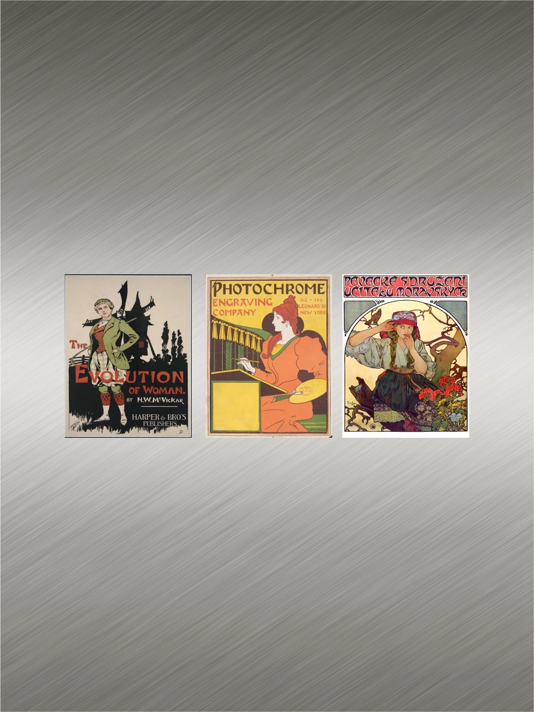 Vintage Retro Poster Sanat Temalı Dekoratif Buzdolabı Magnet Seti 3’lü – Sanatsal Magnet Modelleri