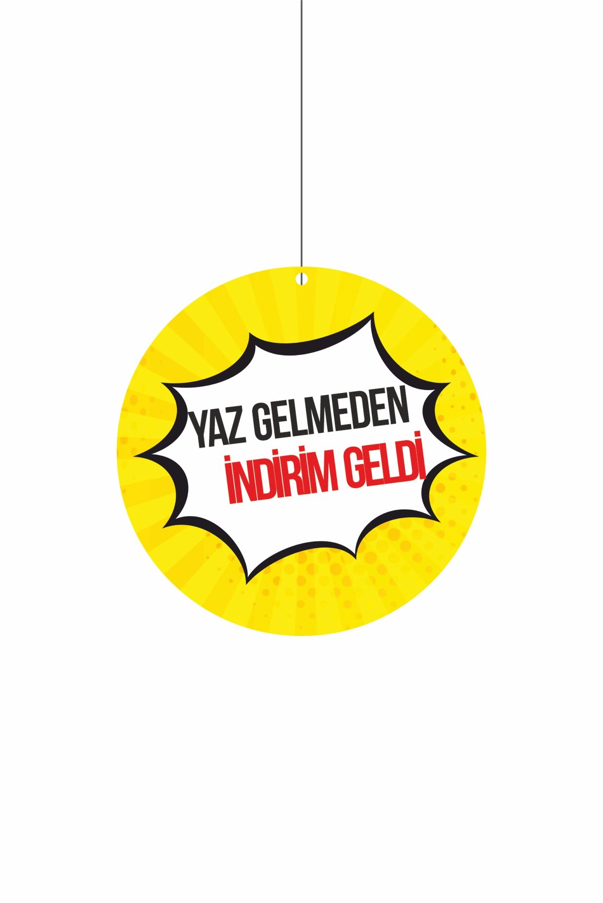 Yaz Gelmeden İndirim Geldi Mağaza Dönkartı