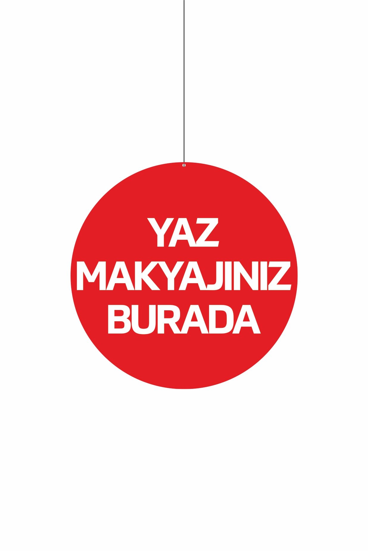 Yaz Makyajınız Burada Mağaza Dönkartı