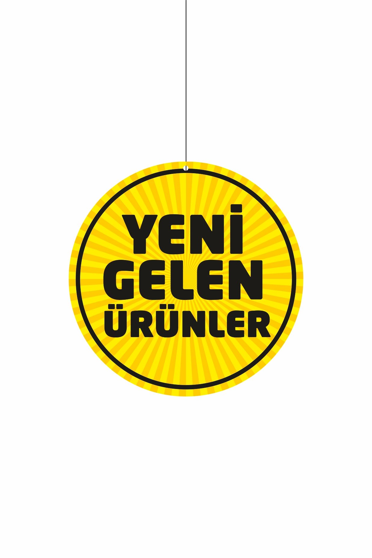 Yeni Gelen Ürünler Mağaza Dönkartı