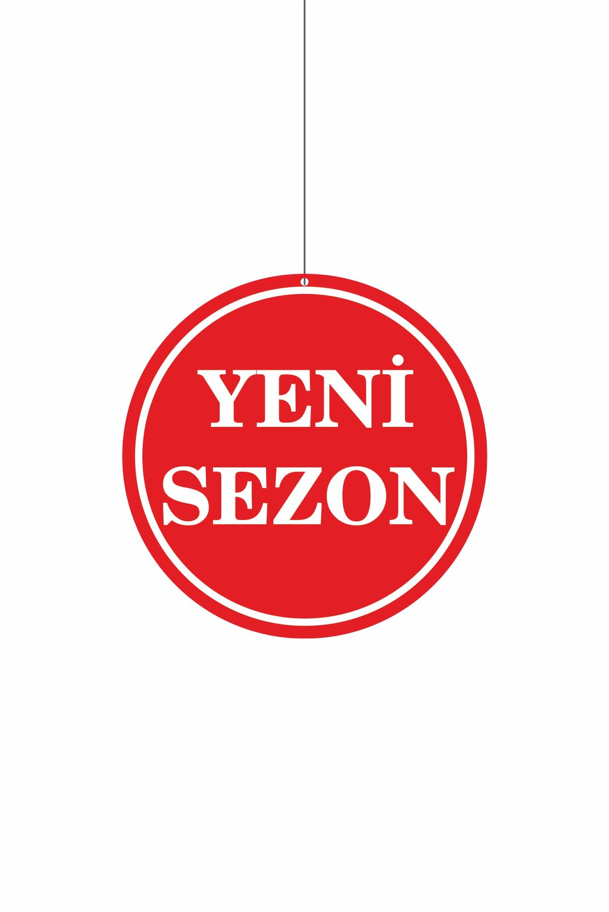 Yeni Sezon Mağaza Dönkartı 30x30 cm